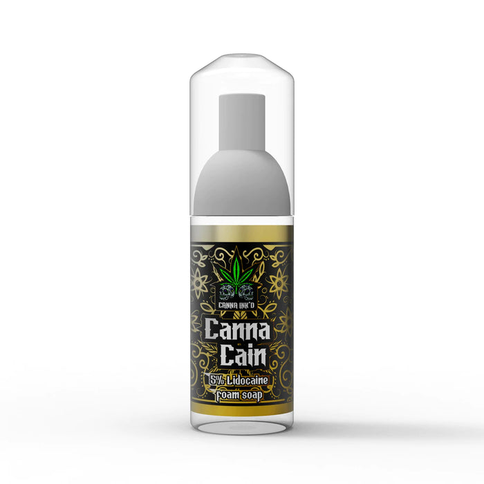 Canna Cain CBD Lidocaine Foam Soap