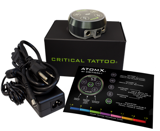 Critical Atom X | High Quality Supplies for Tattoo Artists