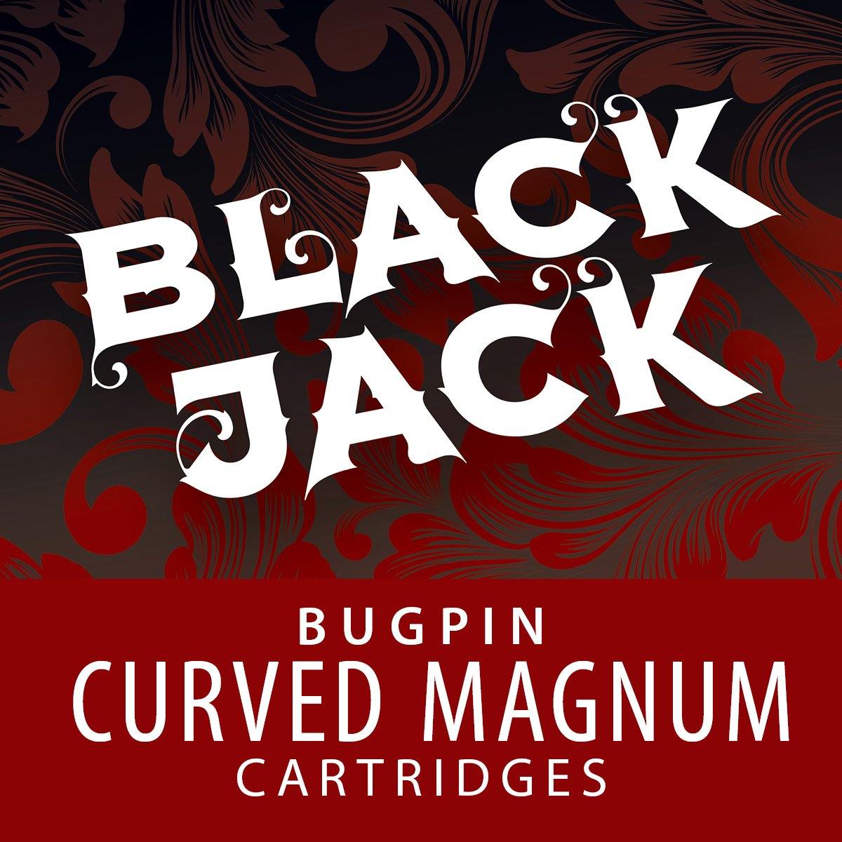 Black Jack Bugpin Curved Magnum Cartridge - Higher Level Tattoo Supply