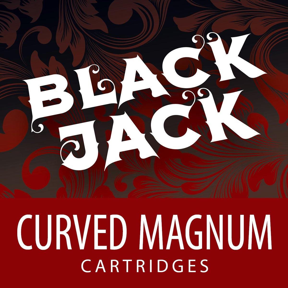 Black Jack Curved Magnum Cartridge - Higher Level Tattoo Supply