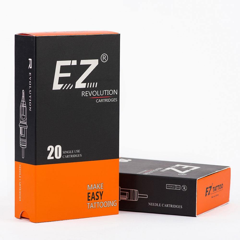 EZ Revolution Round Shader Cartridges - Higher Level Tattoo Supply