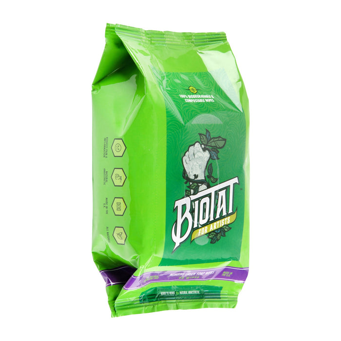 BioTat Green Soap Wipes, Pack of 40