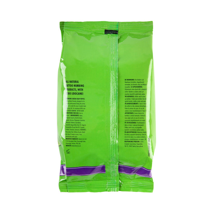 BioTat Green Soap Wipes, Pack of 40