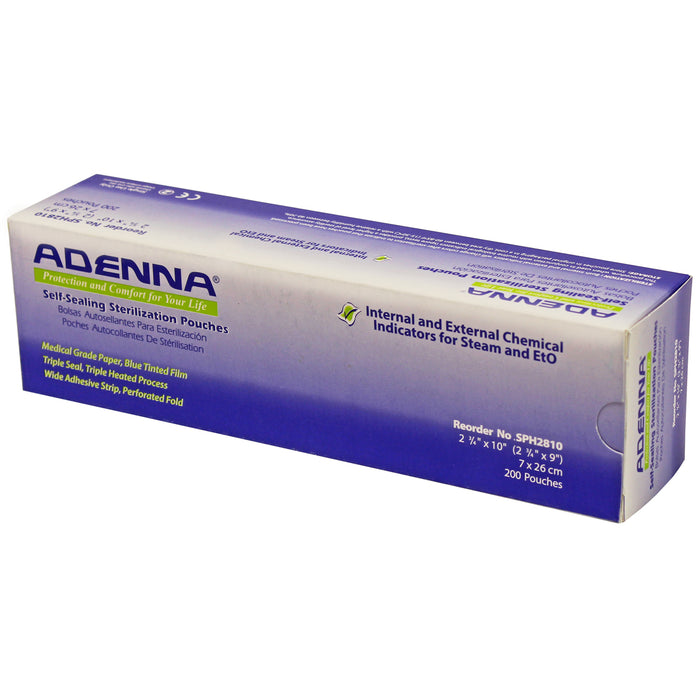 Adenna® Sterilization Pouches, Triple Seal