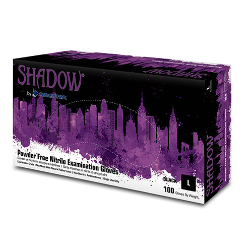 Shadow® Nitrile Exam Black, 6 mil