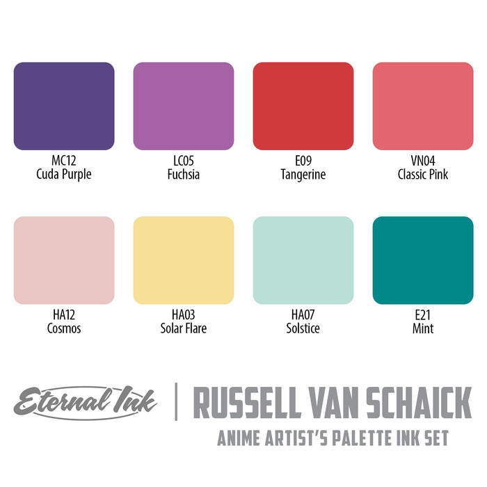 Eternal Artist's Palette Series: Russell Van Schaick Anime Inspiration Set