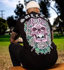 Sullen Skull Bunny Tee Black