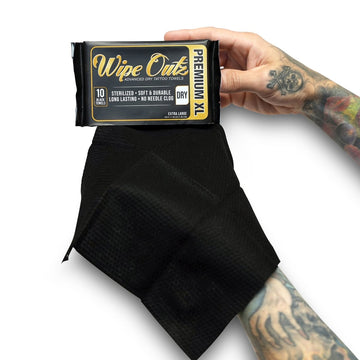 Wipe Outz BLACK dry XL (10 Count)