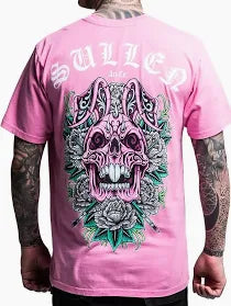 Sullen Skull Bunny Tee PINK