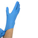 Safe-Touch Blue Nitrile Gloves, Powder Free | High Quality Supplies for Tattoo Artists