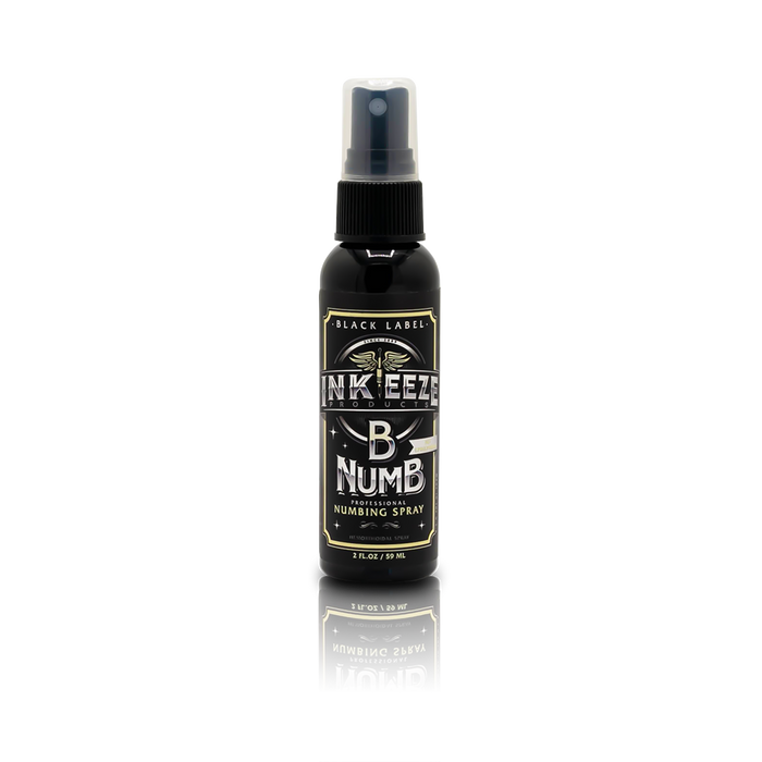 B Numb Numbing Spray "Black Label" | High Quality Supplies for Tattoo Artists