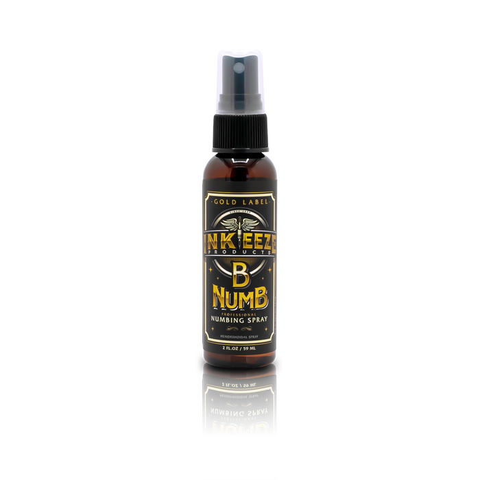 B Numb Numbing Spray "Gold Label" | High Quality Supplies for Tattoo Artists