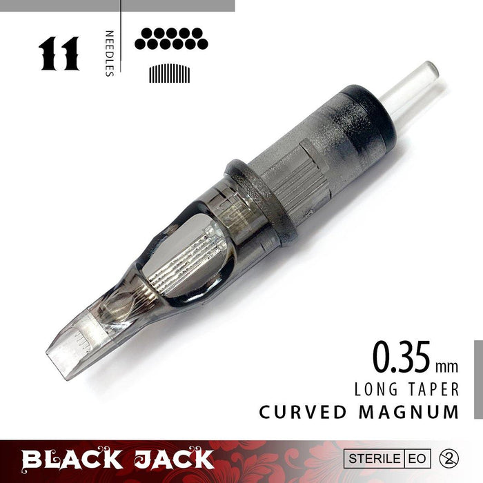 Black Jack Curved Magnums | High Quality Supplies for Tattoo Artists