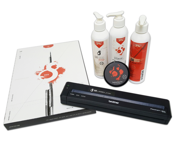 S8 Stencil Printer-Bluetooth Kit  High Quality Supplies for Tattoo Artists  — Higher Level Tattoo Supply