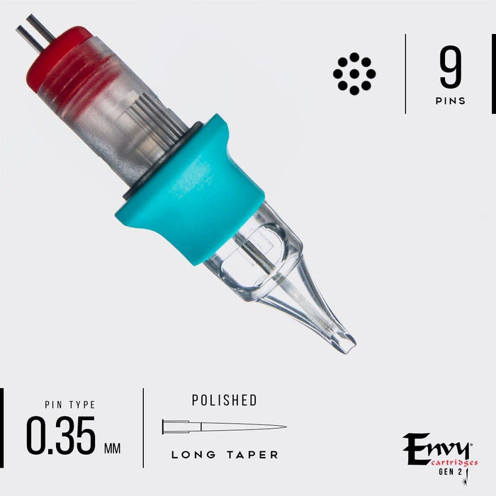 Envy Gen 2 Traditional Cartridges | High Quality Supplies for Tattoo Artists