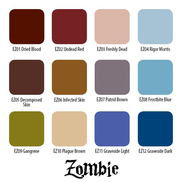 Zombie Color Set