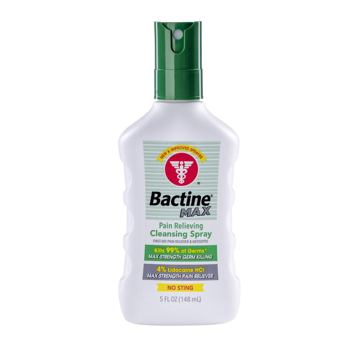 Amazon.com: Bactine Pain Relieving Cleansing Spray, 5 Fl Oz (Pack of 3) :  Health & Household