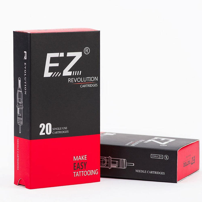EZ Revolution Curved Magnum Cartridges | High Quality Supplies for Tattoo Artists