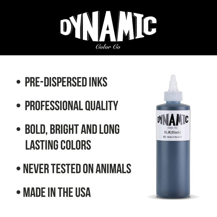 Dynamic Ink Triple Black Tattoo Ink – Tattoo Everything Supplies