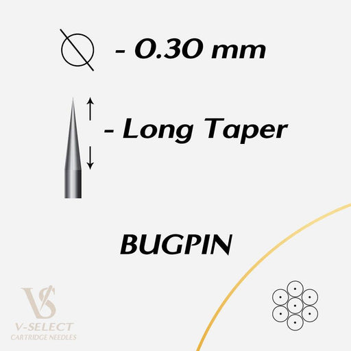 EZ V Select Bugpin Liner Cartridges | High Quality Supplies for Tattoo Artists
