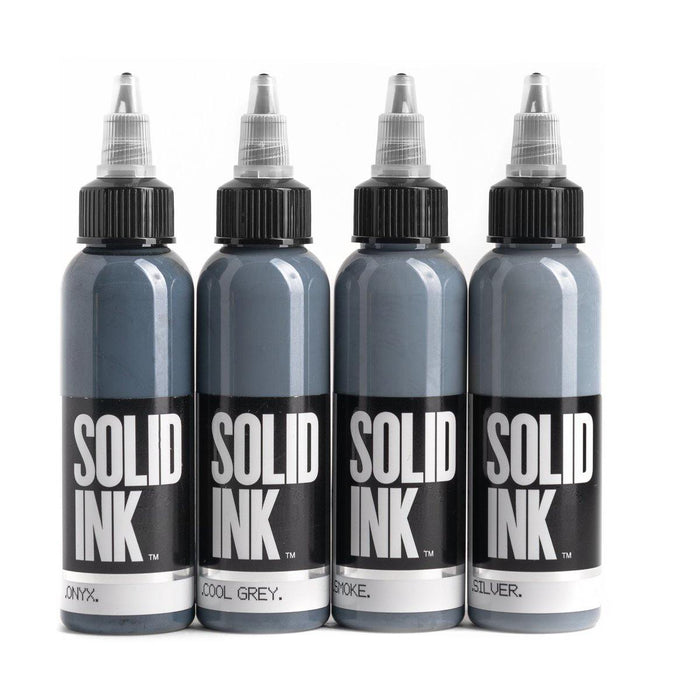 Opaque Grey Set | High Quality Supplies for Tattoo Artists
