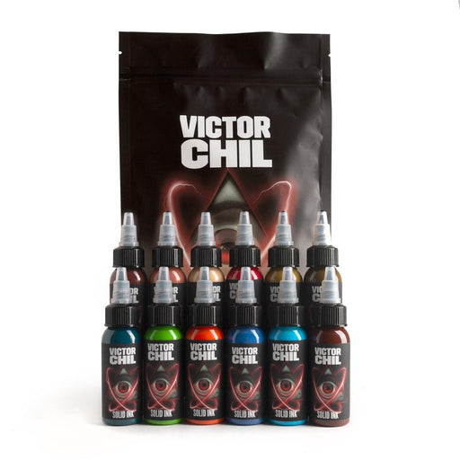 Victor Chil Set | High Quality Supplies for Tattoo Artists