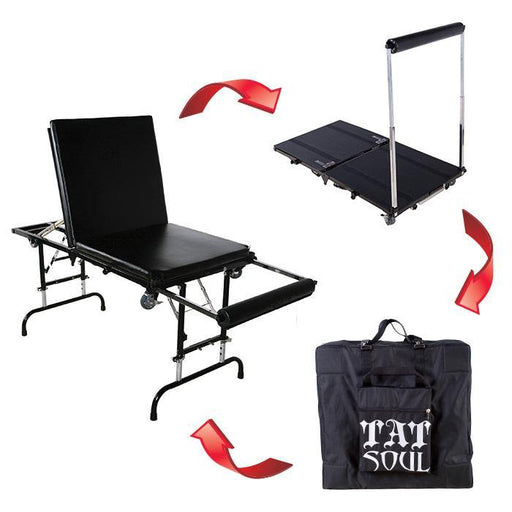 TatSoul X Portable Table | High Quality Supplies for Tattoo Artists